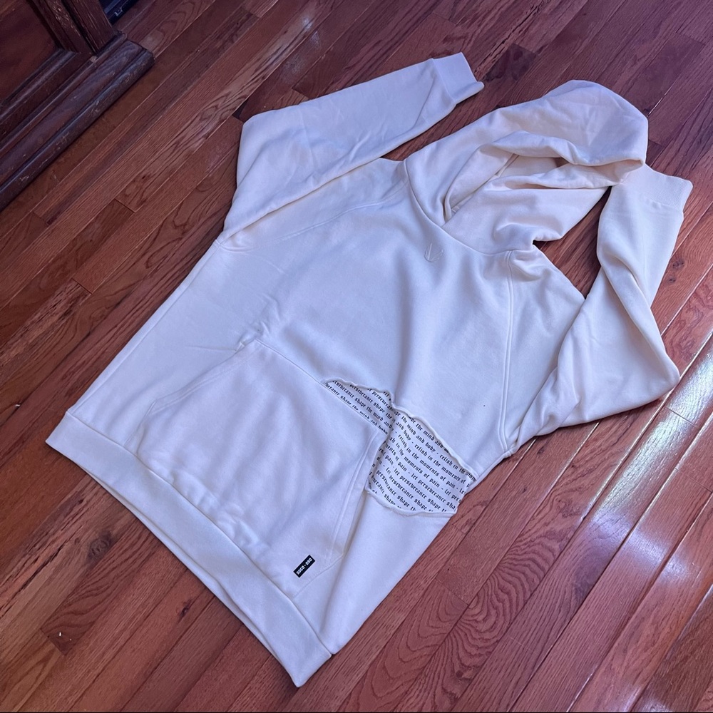 ASRV cream hoodie